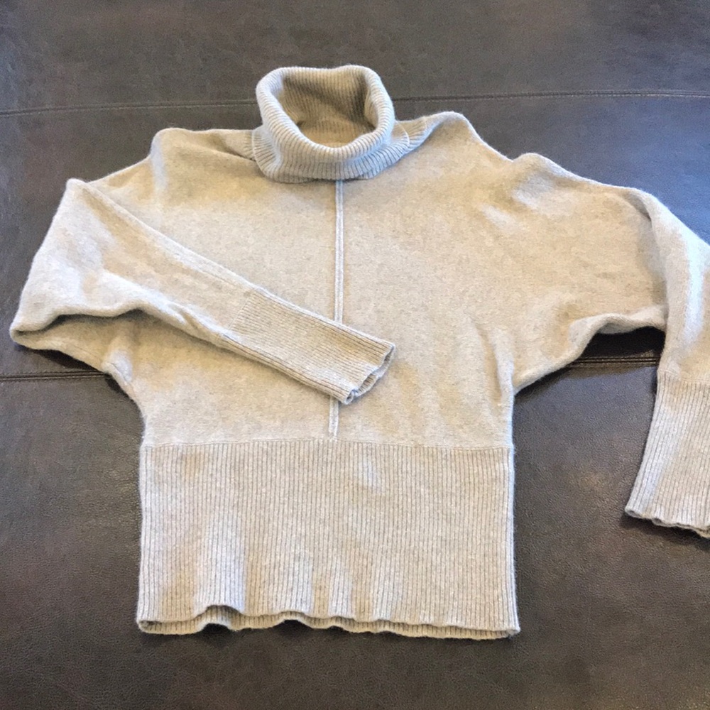 Taupe wool sweater